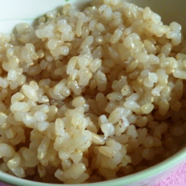 無水鍋で玄米ご飯